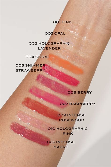 dior addict lip glow shades.